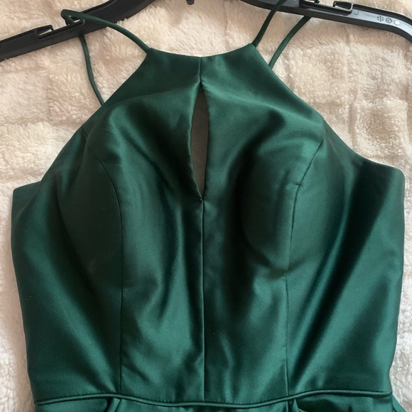 Blondie Nites Green jeweled dress - Picture 3 of 7